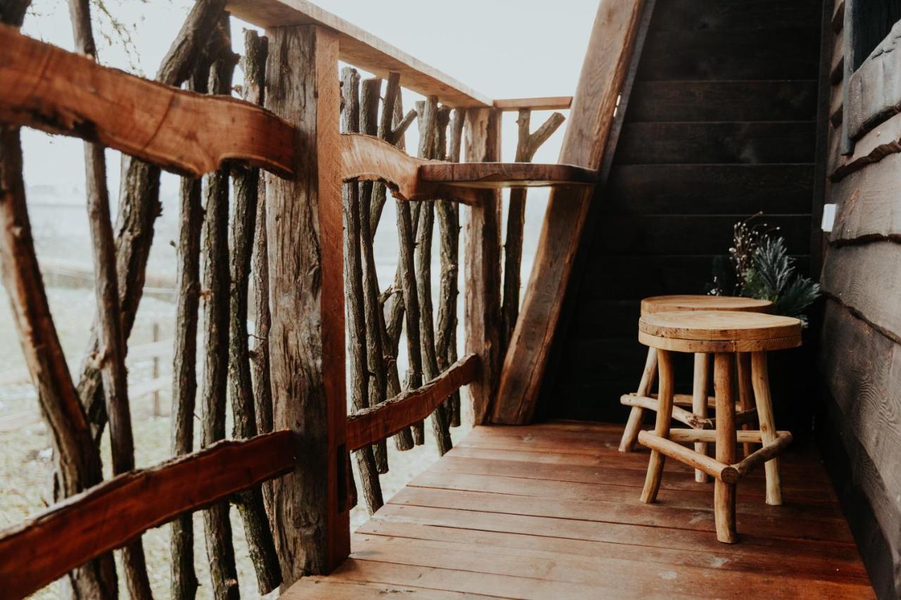 Treehouse Drevesna Hiska Strkovo Gnezdo Ranc Jures Hotell Ljutomer Eksteriør bilde